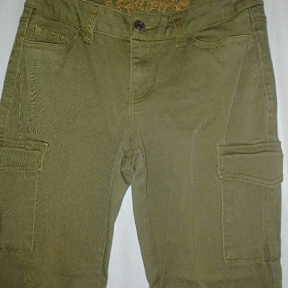 WAX JEANS ( CARGO STYLE) PANTS - Picture 1 of 9